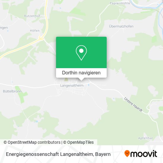 Energiegenossenschaft Langenaltheim Karte