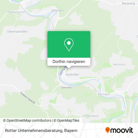 Rotter Unternehmensberatung Karte