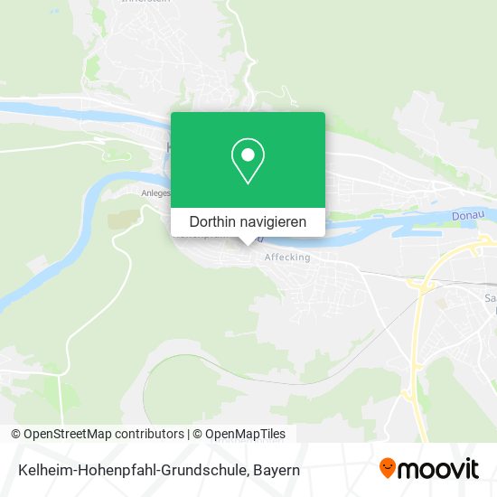 Kelheim-Hohenpfahl-Grundschule Karte