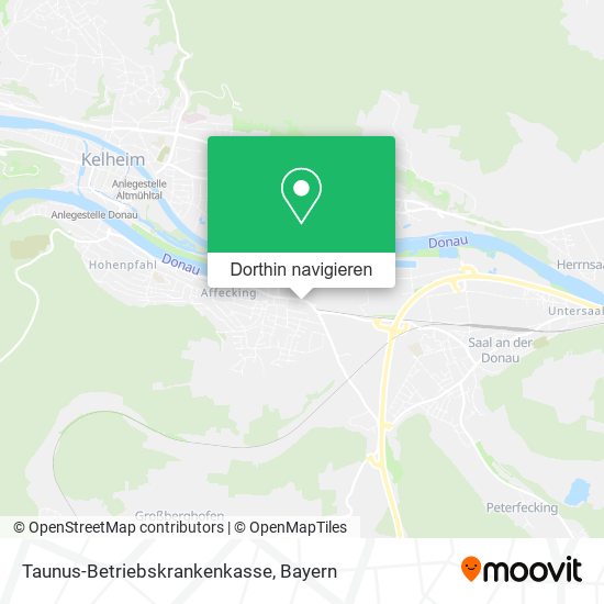 Taunus-Betriebskrankenkasse Karte