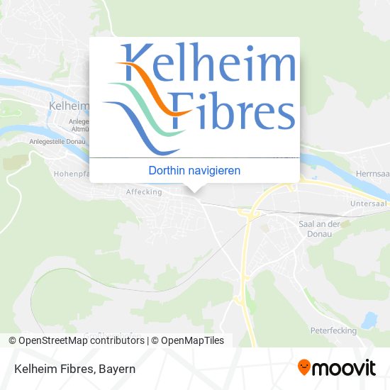 Kelheim Fibres Karte