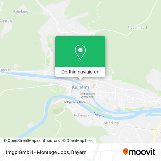 Imgp GmbH - Montage Jobs Karte