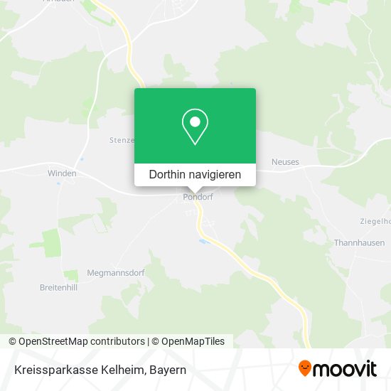 Kreissparkasse Kelheim Karte