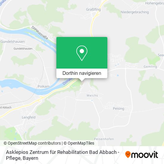 Asklepios Zentrum für Rehabilitation Bad Abbach - Pflege Karte