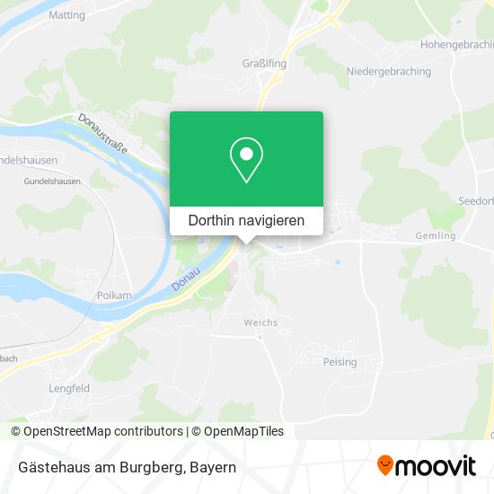 Gästehaus am Burgberg Karte