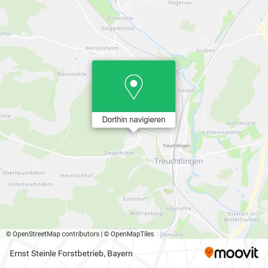 Ernst Steinle Forstbetrieb Karte