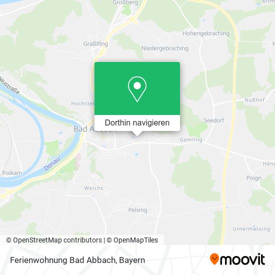 Ferienwohnung Bad Abbach Karte