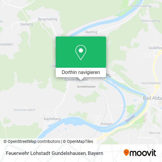 Feuerwehr Lohstadt Gundelshausen Karte