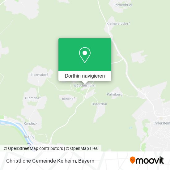 Christliche Gemeinde Kelheim Karte