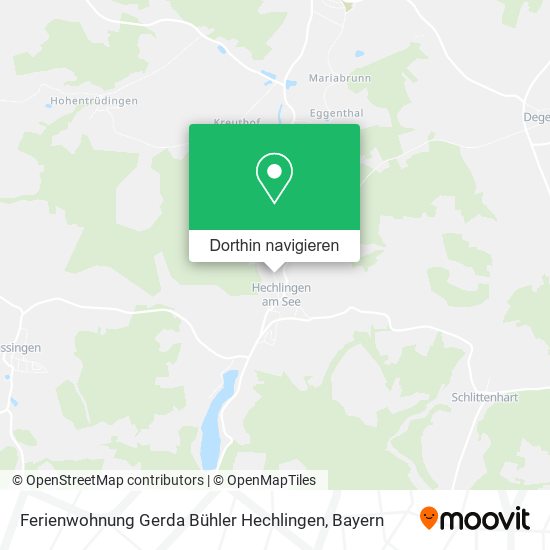 Ferienwohnung Gerda Bühler Hechlingen Karte