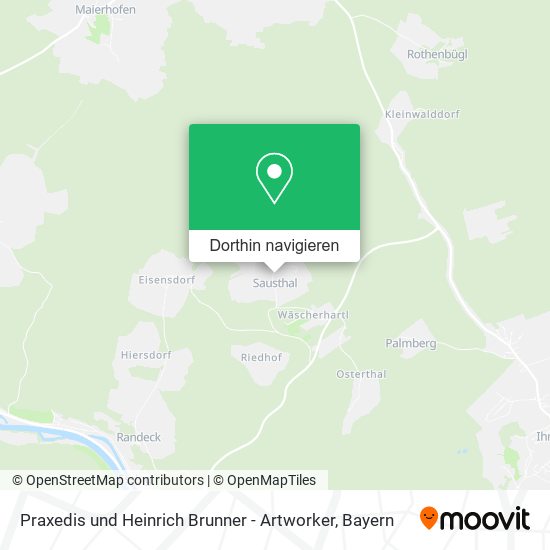 Praxedis und Heinrich Brunner - Artworker Karte