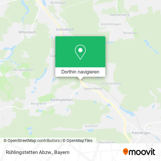 Rühlingstetten Abzw. Karte