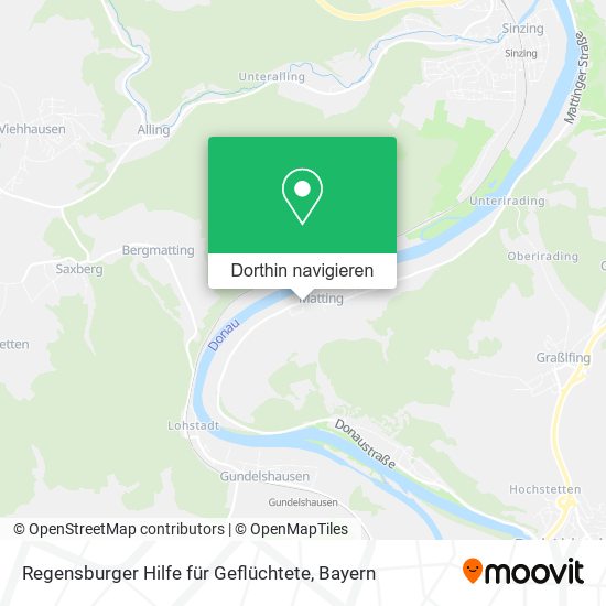 Regensburger Hilfe für Geflüchtete Karte