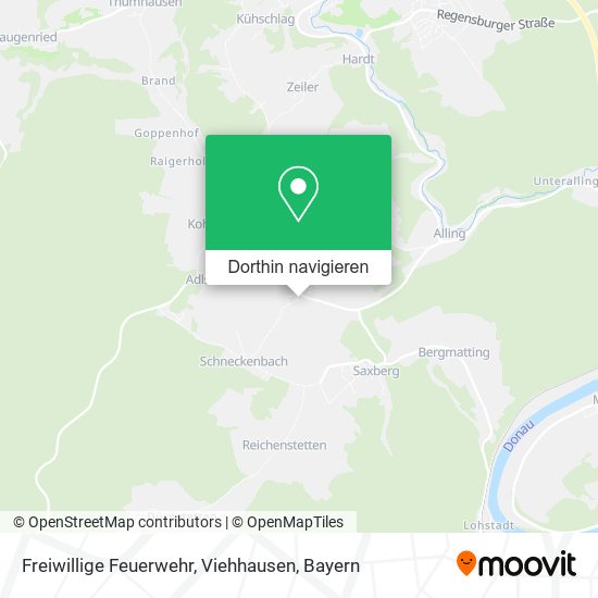 Freiwillige Feuerwehr, Viehhausen Karte