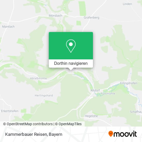 Kammerbauer Reisen Karte