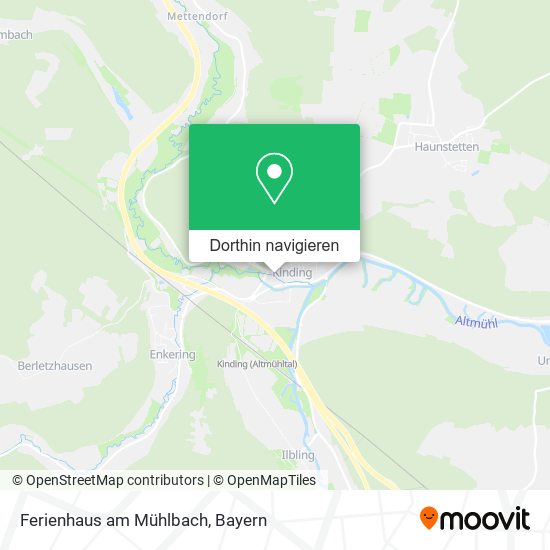 Ferienhaus am Mühlbach Karte