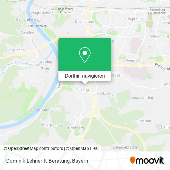 Dominik Lehner It-Beratung Karte