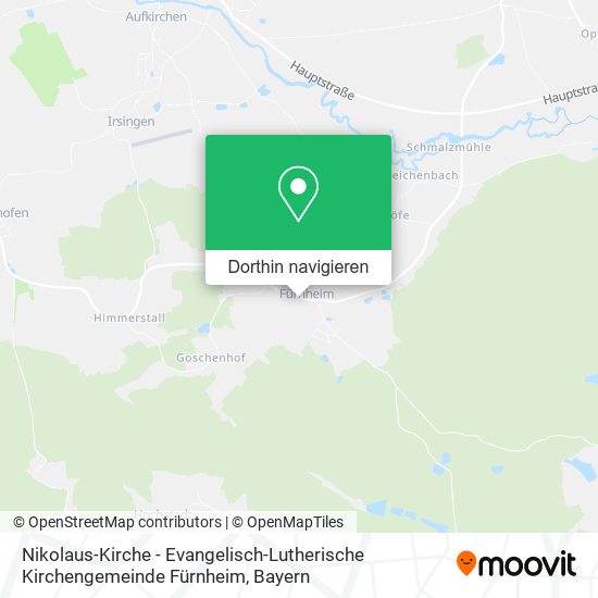 Nikolaus-Kirche - Evangelisch-Lutherische Kirchengemeinde Fürnheim Karte