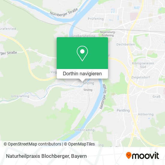 Naturheilpraxis Blochberger Karte