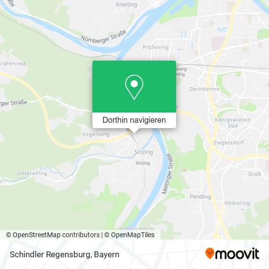 Schindler Regensburg Karte