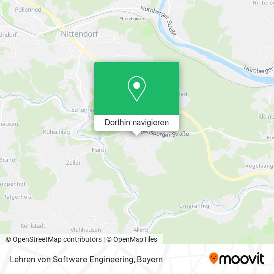 Lehren von Software Engineering Karte