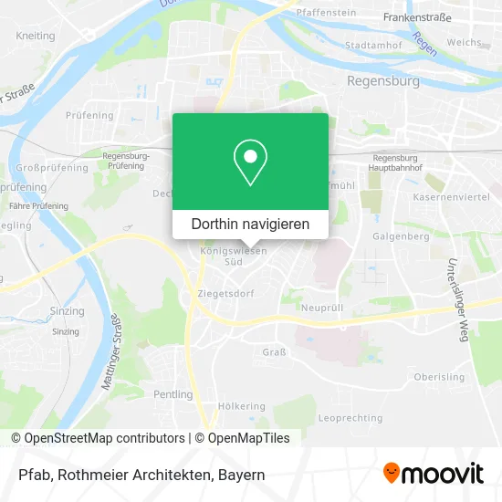 Pfab, Rothmeier Architekten Karte