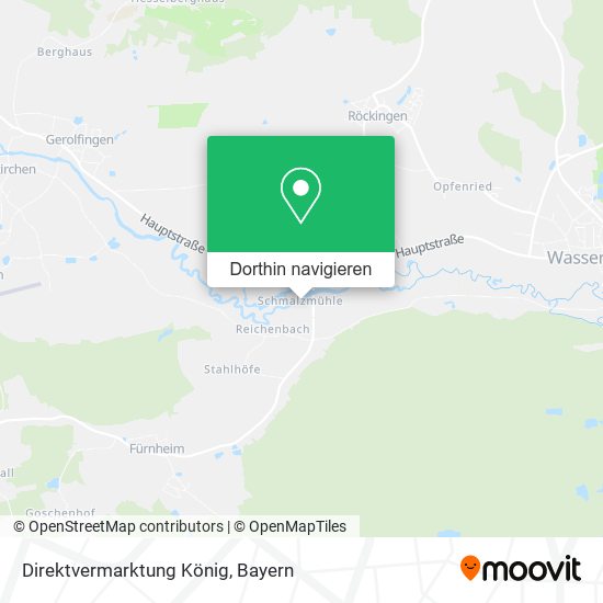 Direktvermarktung König Karte