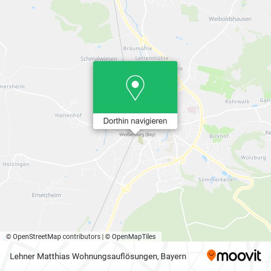 Lehner Matthias Wohnungsauflösungen Karte