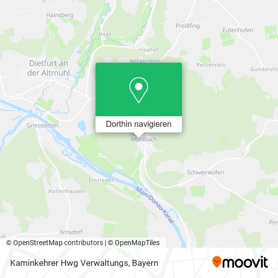 Kaminkehrer Hwg Verwaltungs Karte