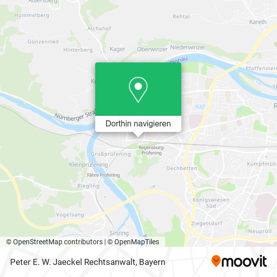 Peter E. W. Jaeckel Rechtsanwalt Karte