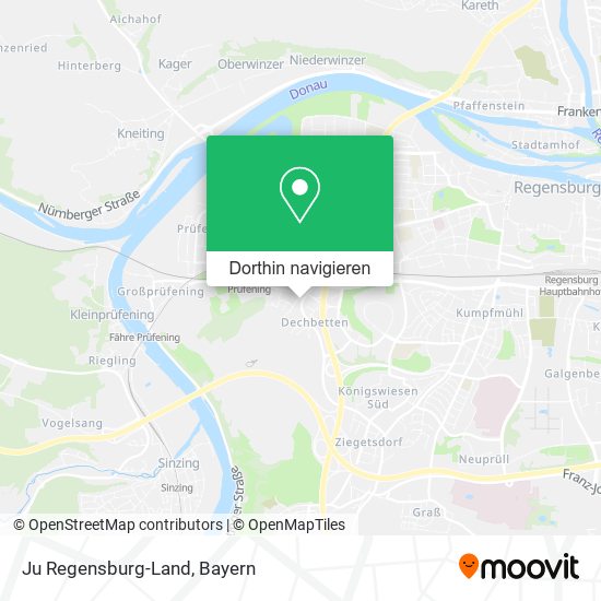 Ju Regensburg-Land Karte