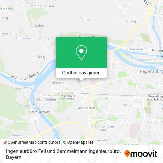 Ingenieurbüro Feil und Semmelmann Ingenieurbüro Karte