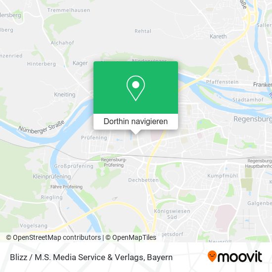 Blizz / M.S. Media Service & Verlags Karte