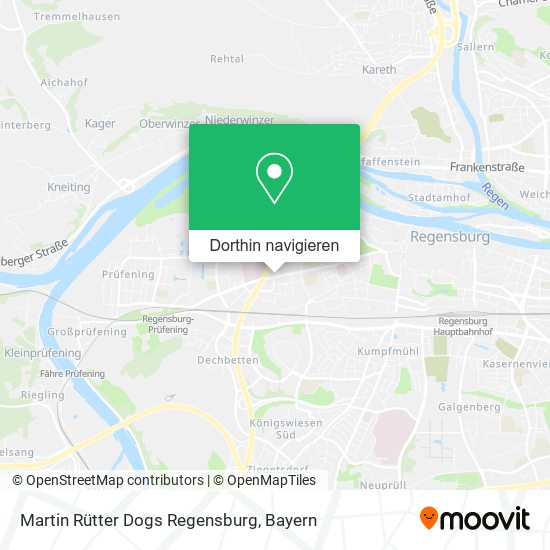 Martin Rütter Dogs Regensburg Karte