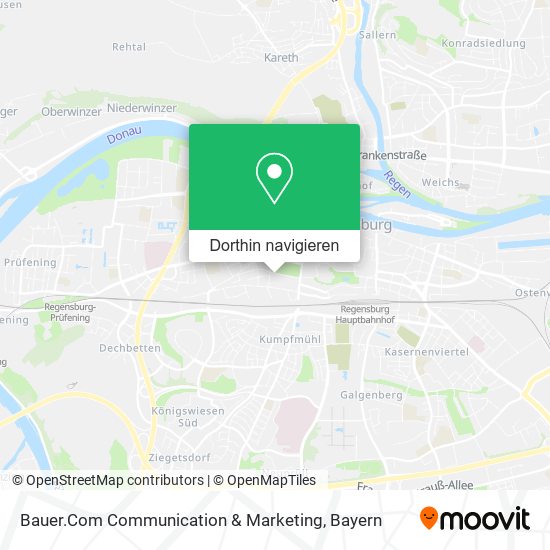 Bauer.Com Communication & Marketing Karte