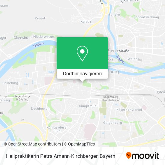 Heilpraktikerin Petra Amann-Kirchberger Karte