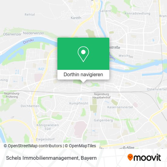 Schels Immobilienmanagement Karte