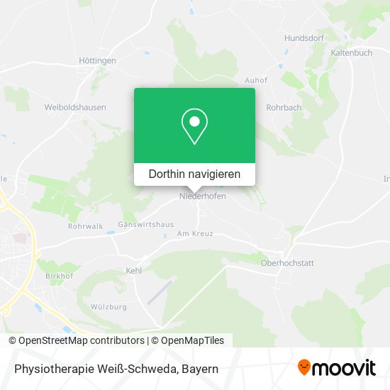 Physiotherapie Weiß-Schweda Karte