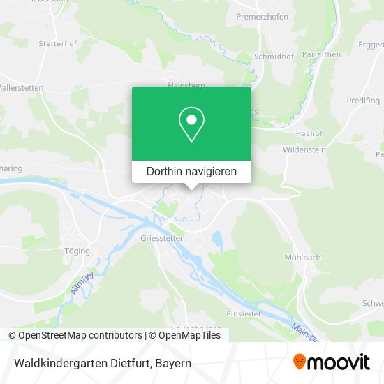 Waldkindergarten Dietfurt Karte