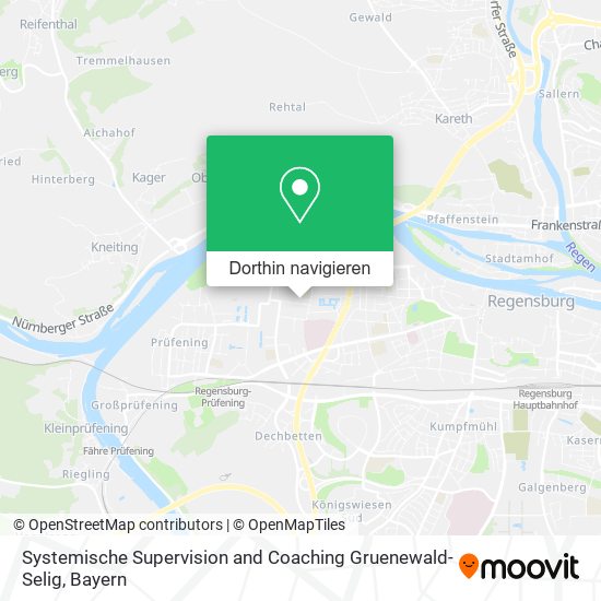 Systemische Supervision and Coaching Gruenewald-Selig Karte