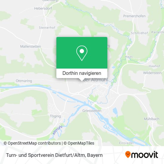 Turn- und Sportverein Dietfurt / Altm Karte