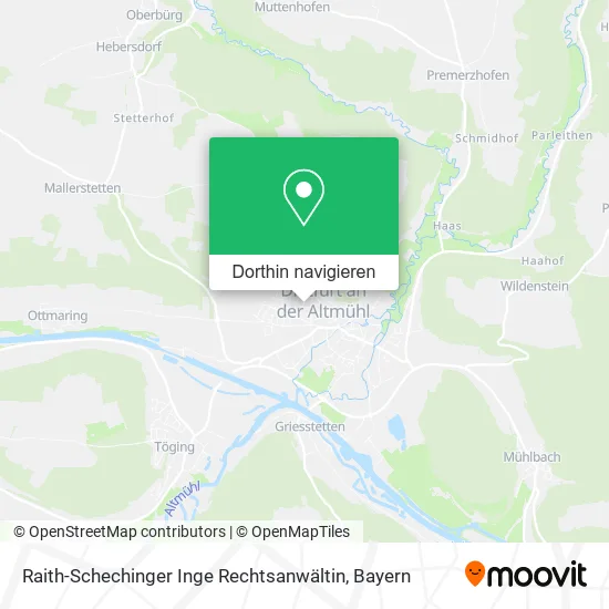 Raith-Schechinger Inge Rechtsanwältin Karte