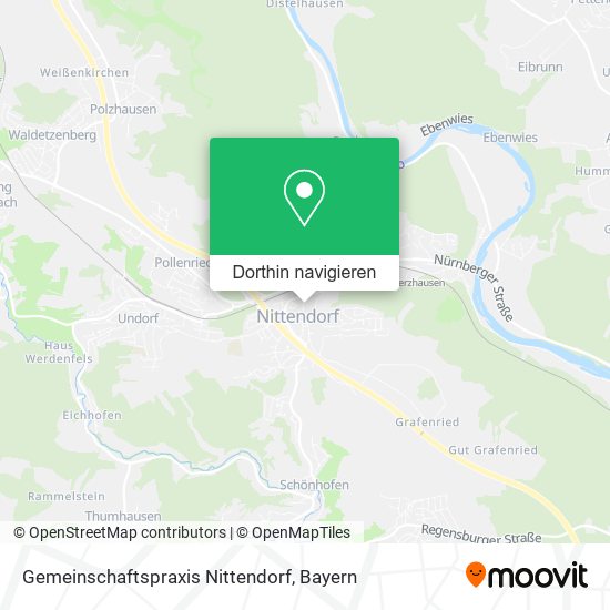 Gemeinschaftspraxis Nittendorf Karte
