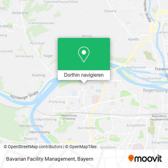 Bavarian Facility Management Karte