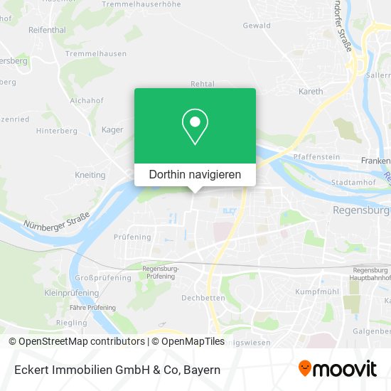 Eckert Immobilien GmbH & Co Karte