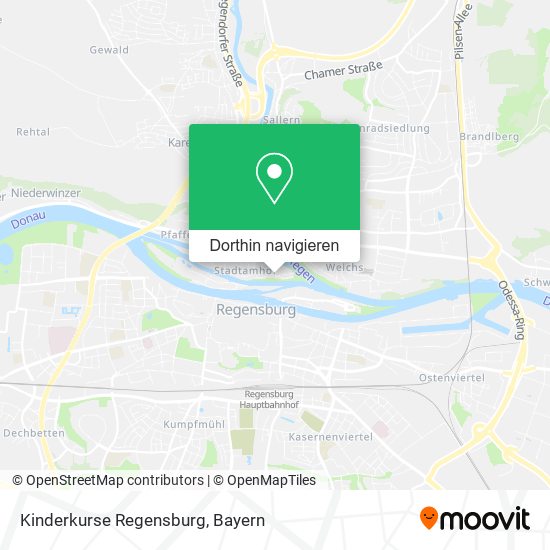 Kinderkurse Regensburg Karte