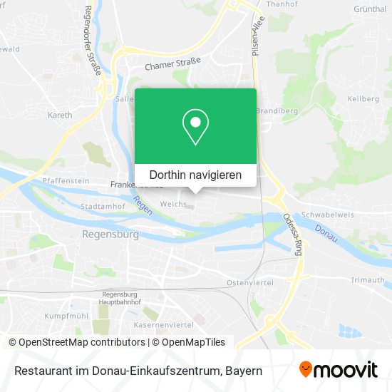 Restaurant im Donau-Einkaufszentrum Karte