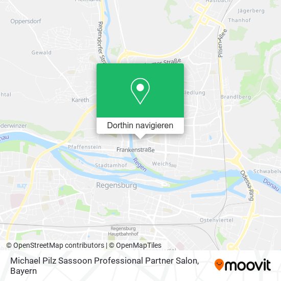 Michael Pilz Sassoon Professional Partner Salon Karte