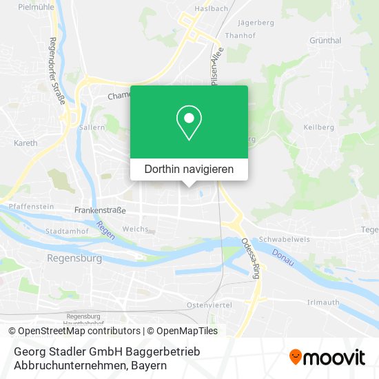 Georg Stadler GmbH Baggerbetrieb Abbruchunternehmen Karte