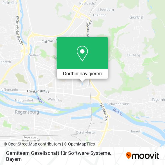 Gemiteam Gesellschaft für Software-Systeme Karte